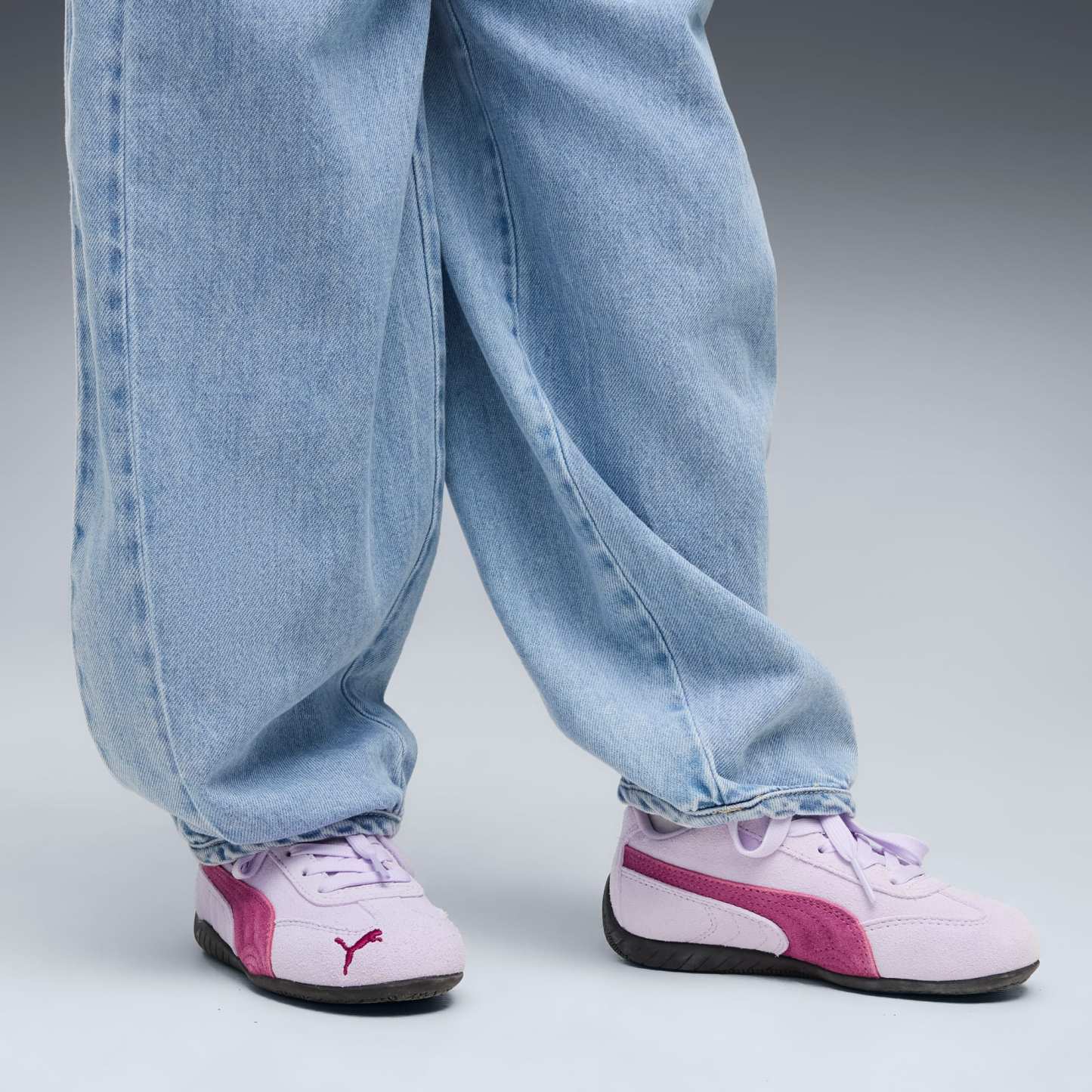 Speedcat OG Little Kids' Sneakers - Light Lavender-PUMA Black - 2