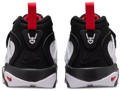 Nike Air Diamond Turf II 童款 - White/Gold/Black - Image 3