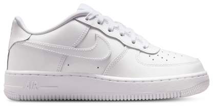 Nike Air Force 1 Low 童款 - White/White - Image 1