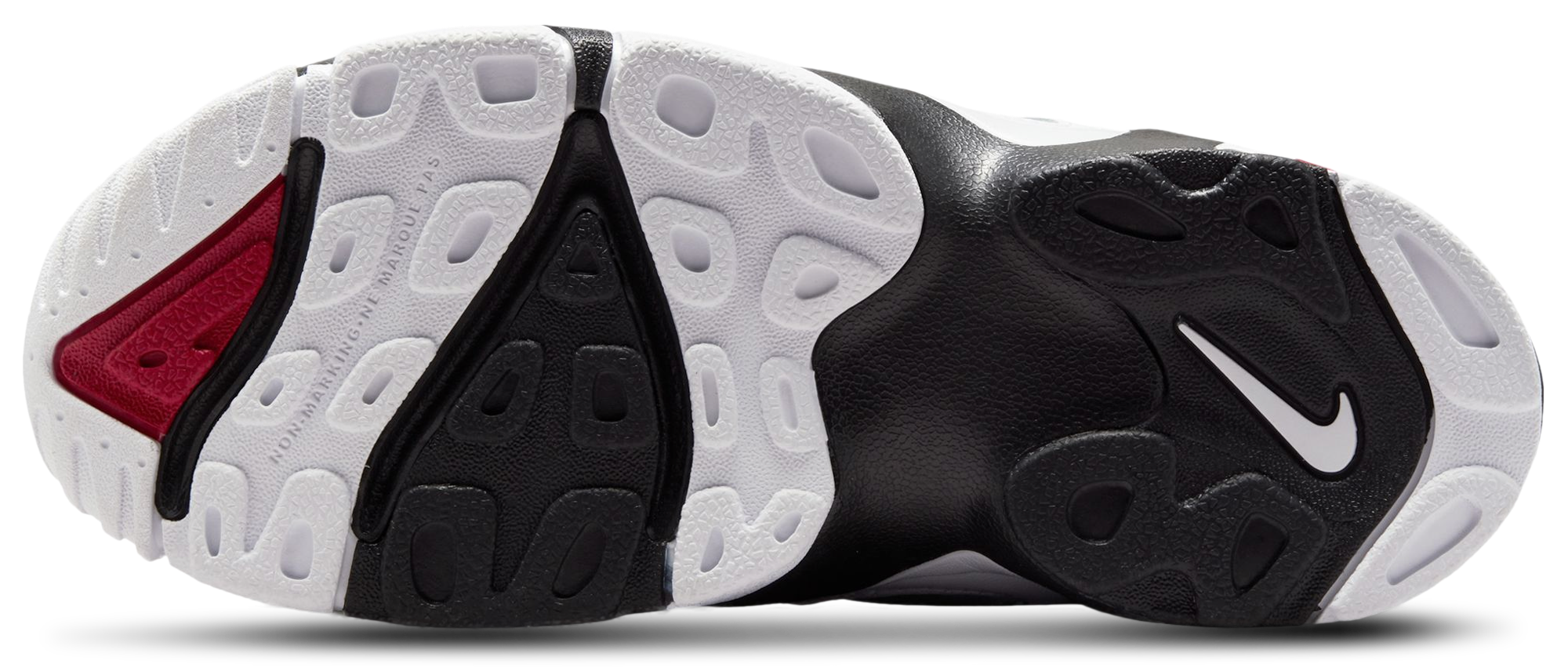 Nike Air Diamond Turf II 童款 - White/Black/Gold - Image 5