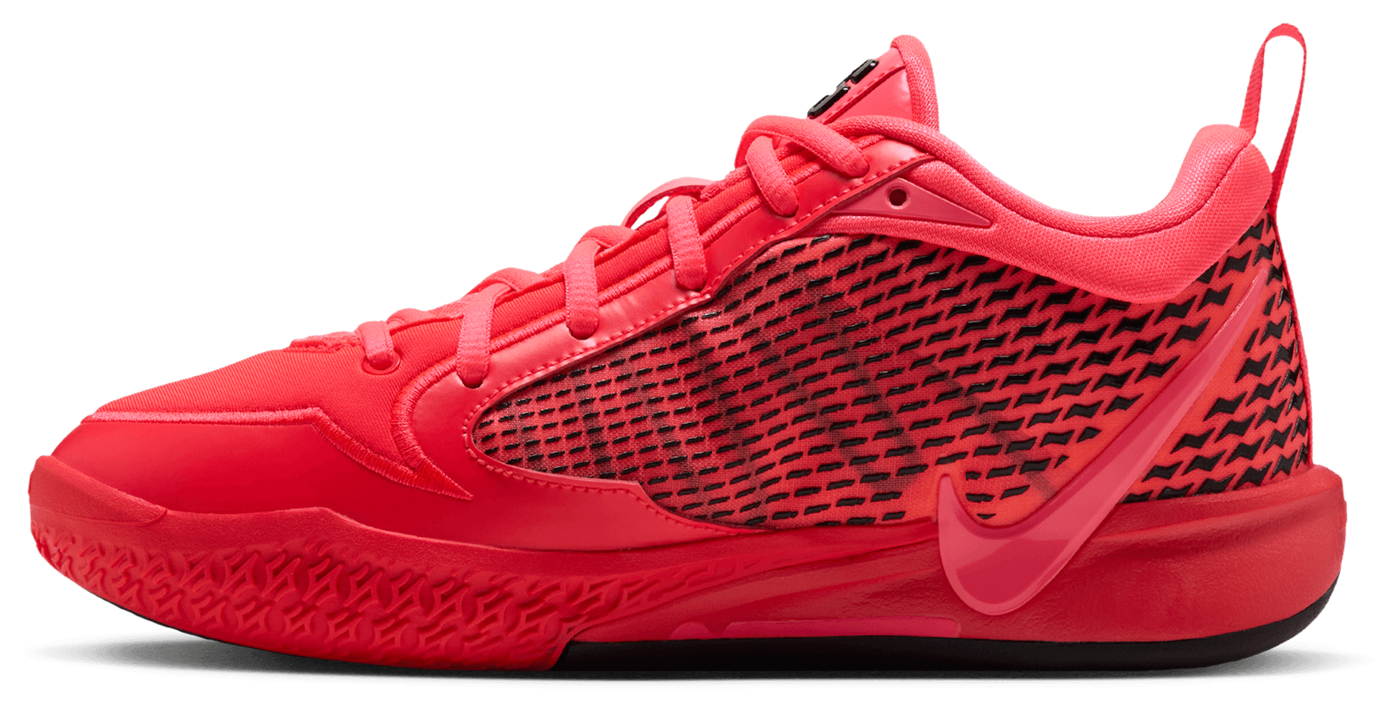 Nike Sabrina 4 童款 - Black/Red/Pink - Image 2