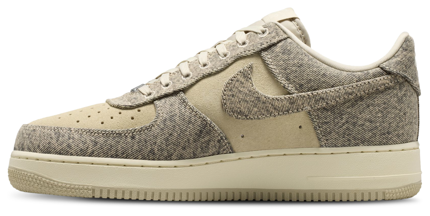 Nike Air Force 1 Low LE - Tan/Silver/Tan - Image 2