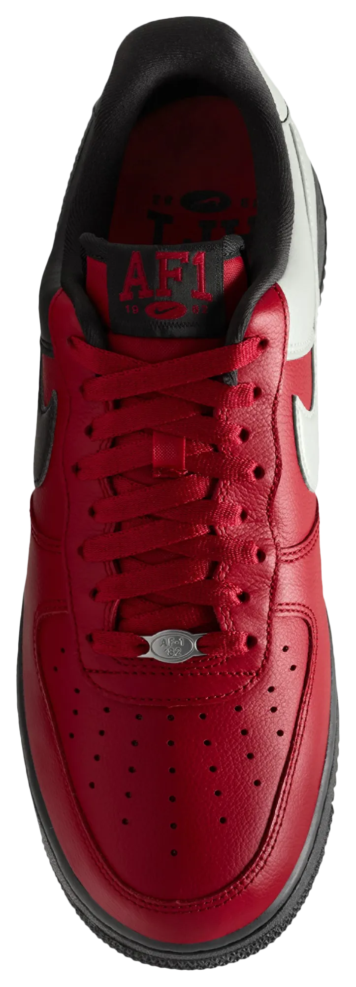 Nike Air Force 1 '07 LV8 - Men's - Gym Red/Black/Summit White - Image 3