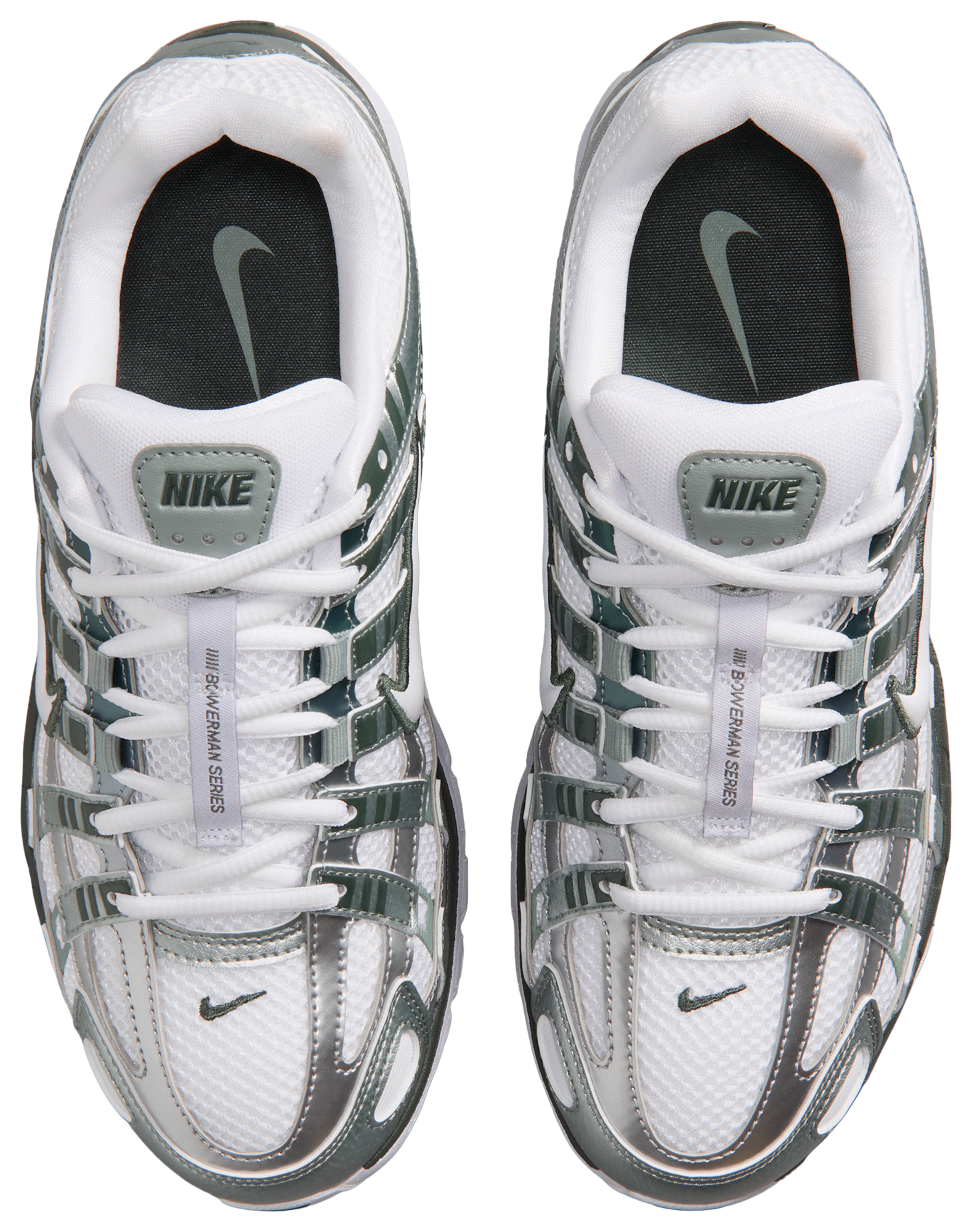 Nike P-6000 - White/White/Mica Green - Image 4