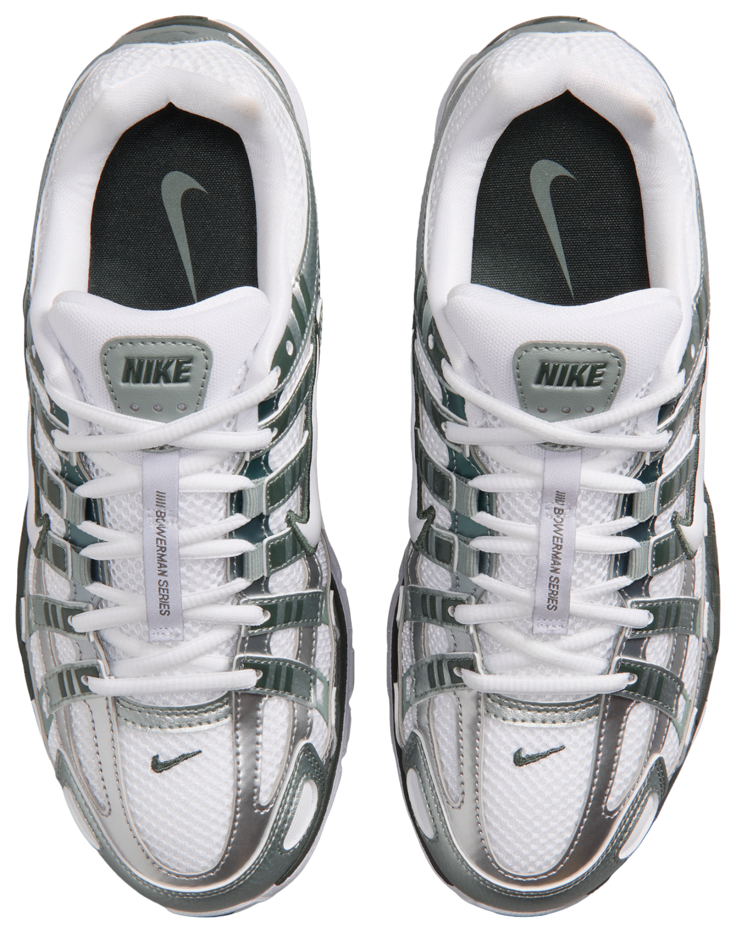 Nike P-6000 - White/White/Mica Green - Image 4