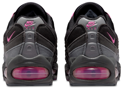 Nike Air Max 95 童款 - Black/Playful Pink/Cool Gray - Image 3