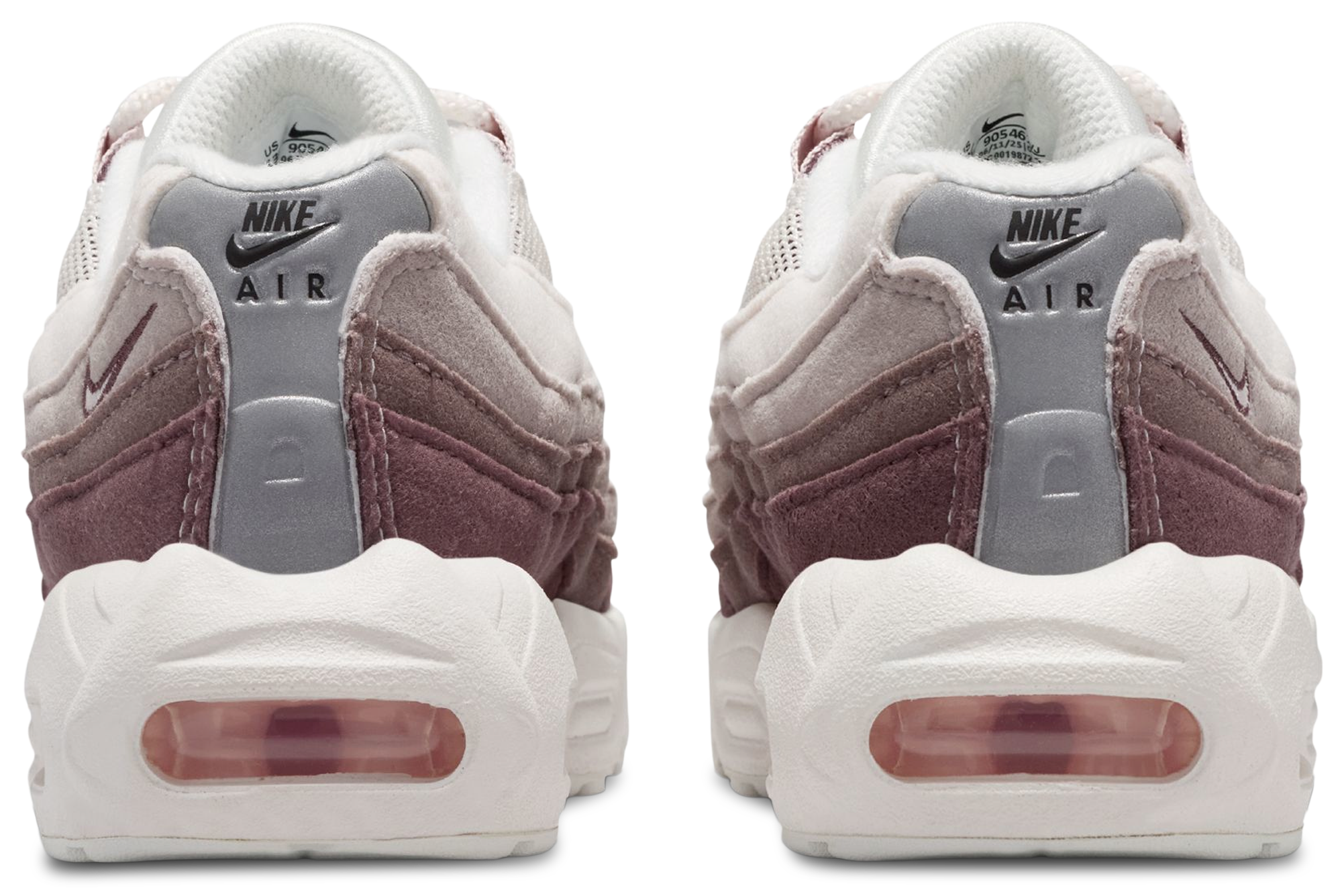 Nike Air Max 95 童款 - Red Silt/Phantom - Image 3