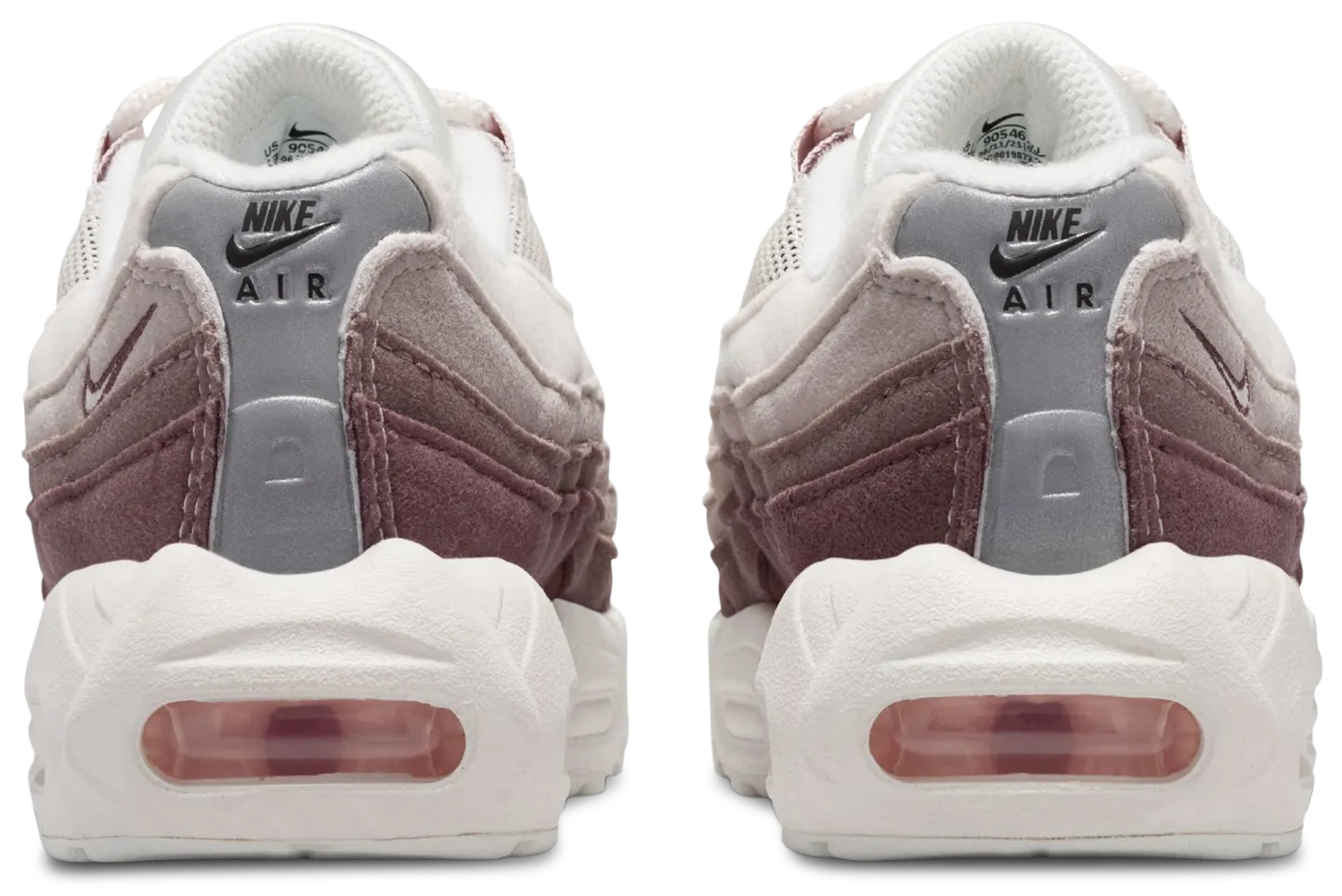 Nike Air Max 95 童款 - Red Silt/Phantom - Image 3