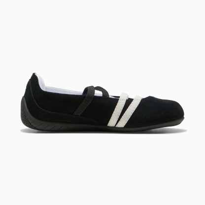 Speedcat Ballet Flats Kids - PUMA Black-PUMA White-Warm White - 5