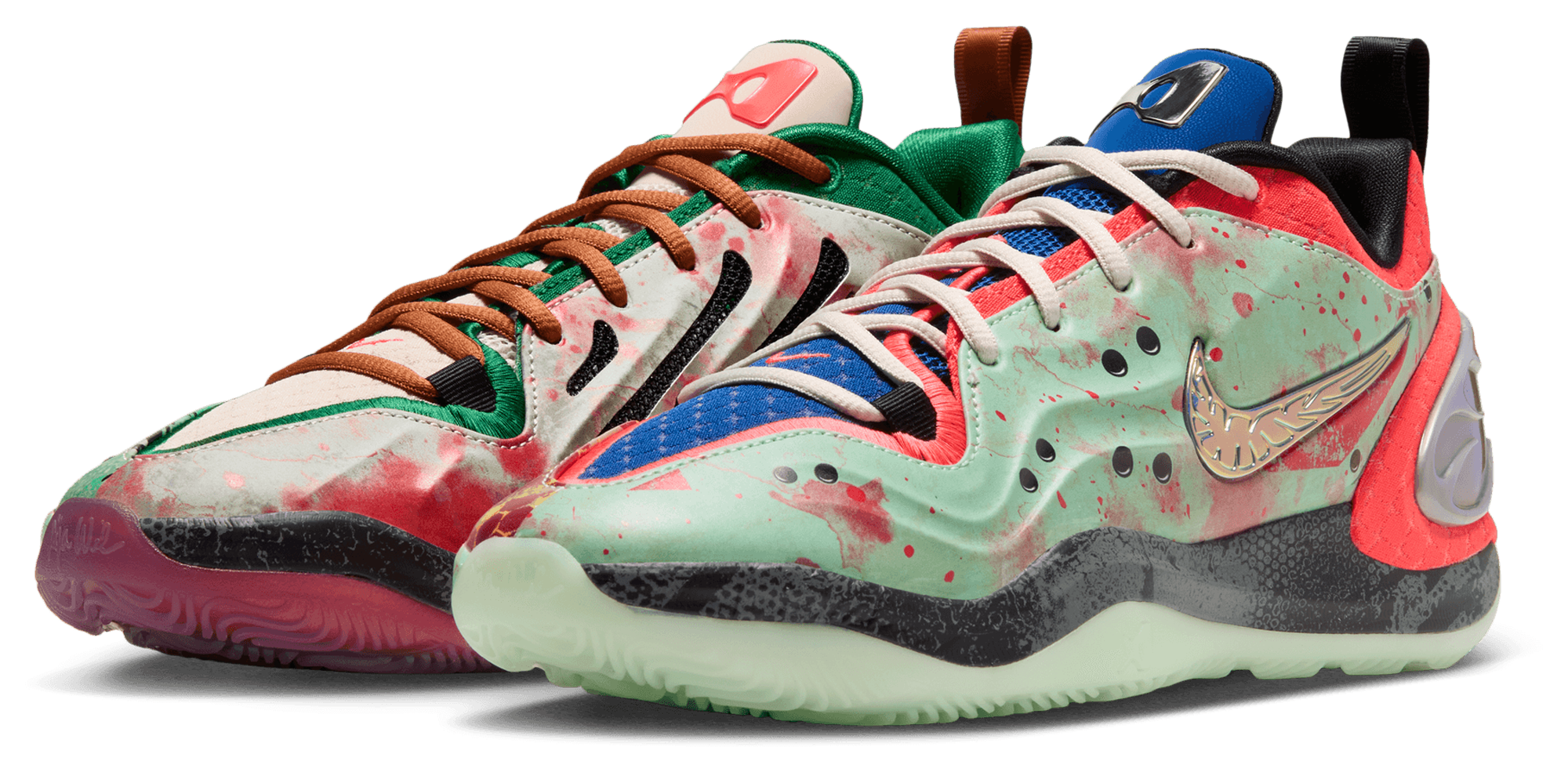 Nike A'Two Halloween - Brown/Black/Potion No 22 - Image 6