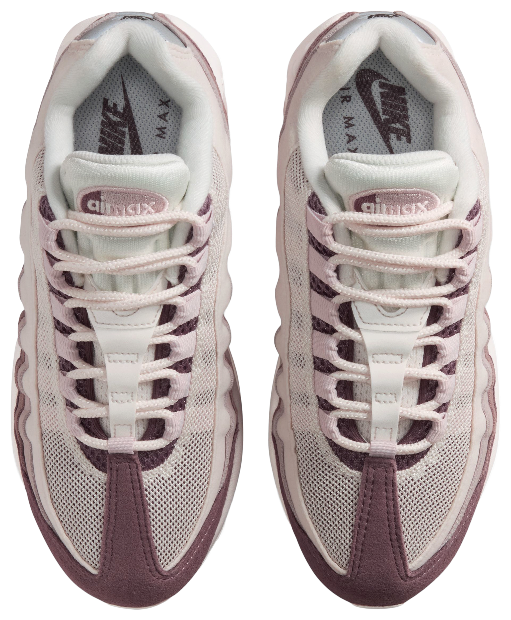 Nike Air Max 95 童款 - White/Pink/Brown - Image 4