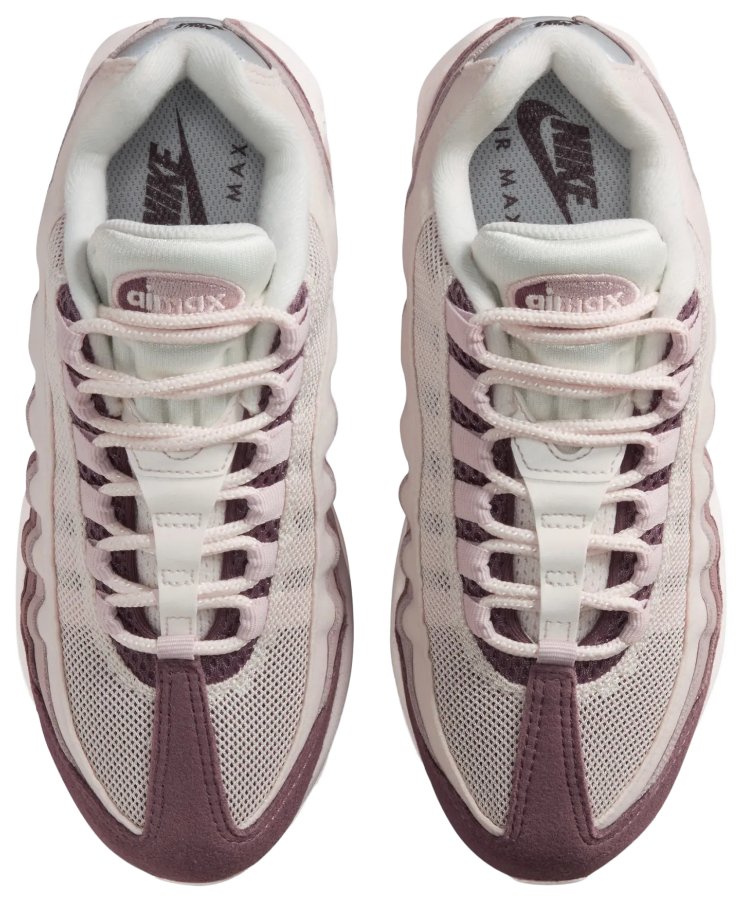 Nike Air Max 95 童款 - White/Pink/Brown - Image 4
