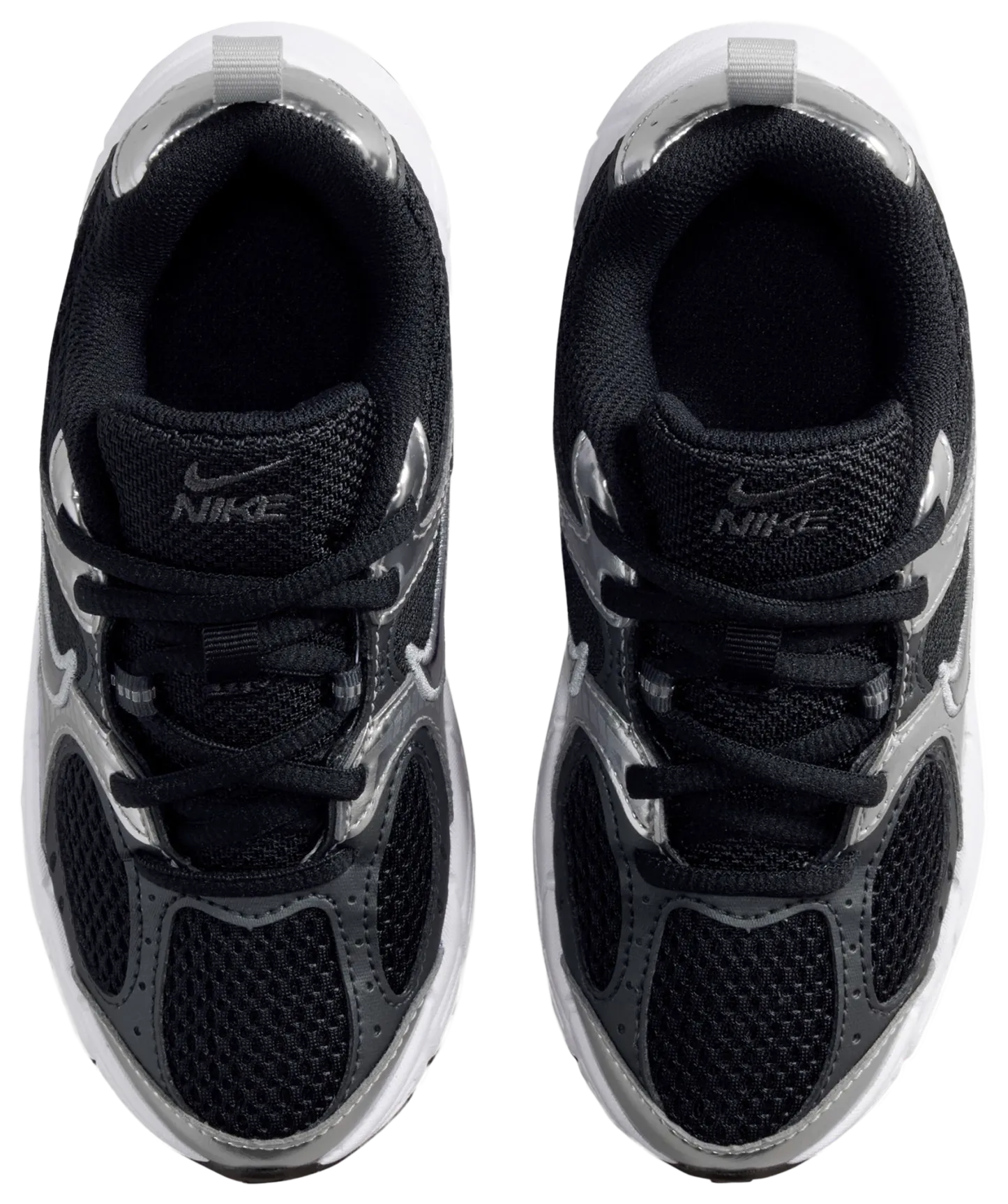 Nike V5 RNR Lace 童款 - Black/Metallic Silver/White - Image 4