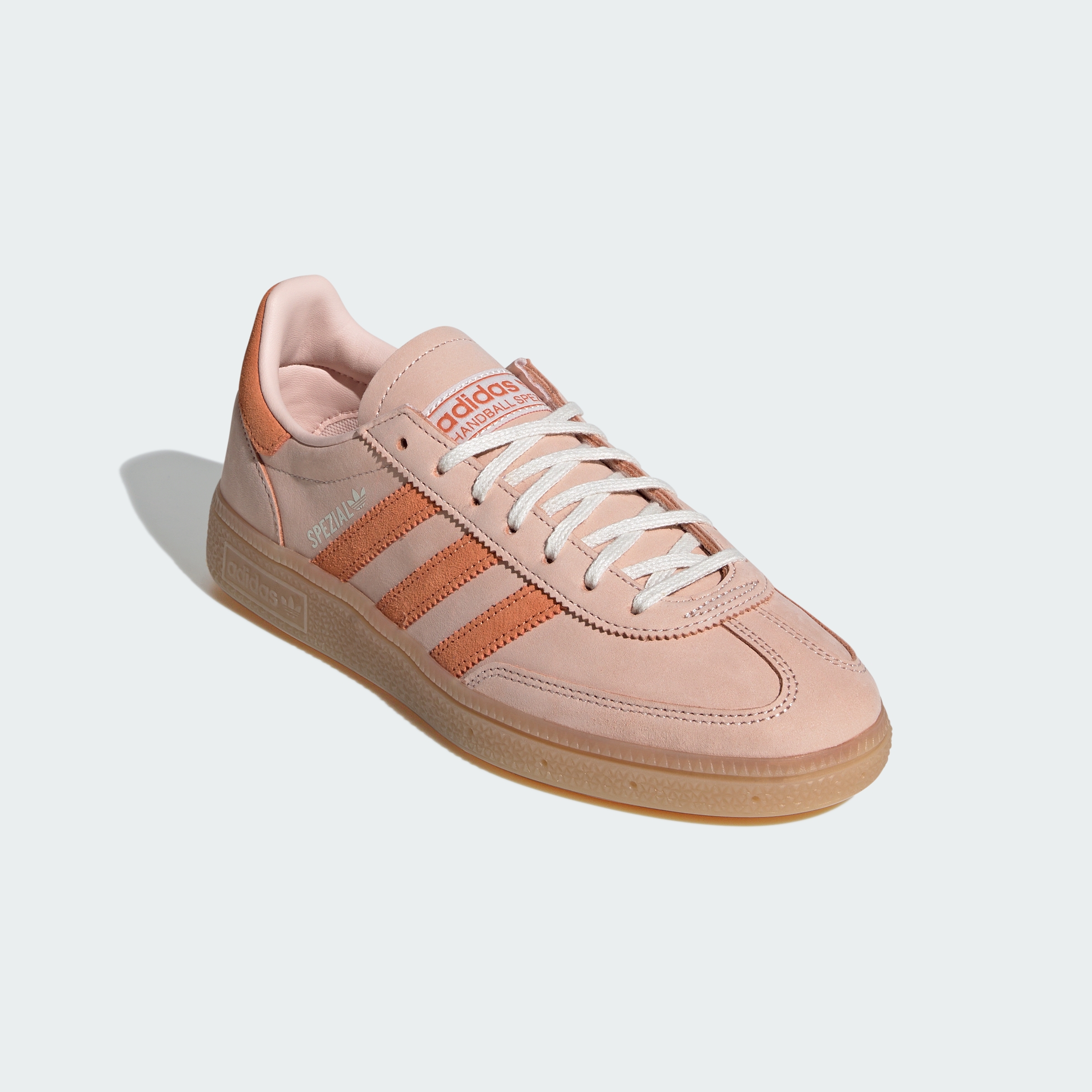 adidas HANDBALL SPEZIAL SHOES - Blush Pink / Dusky Orange / Off White - View 5