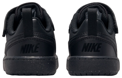 Nike Court Borough Low Recraft 童款 - Black/Black/Black - Image 4