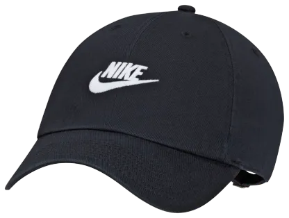 Nike Club H86 Adjustable Cap - Black/White (F5368011) - Image 2