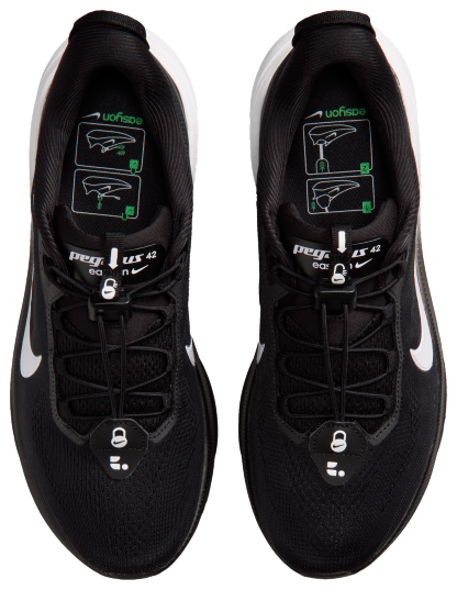 Nike Pegasus 42 Easyon - Black/White/Dark Smoke Grey - Image 4