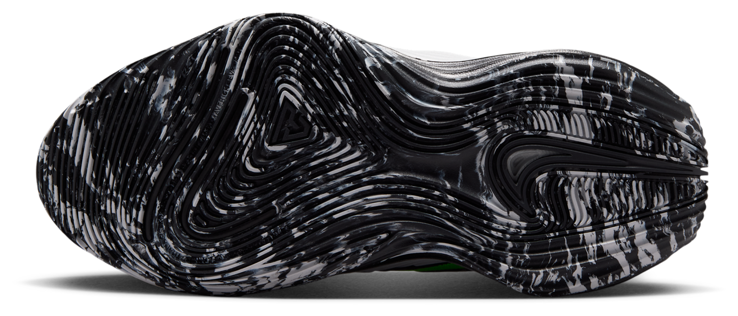 Nike Giannis Immortality 5 童款 - Black/Volt/Light Smoke Grey - Image 5