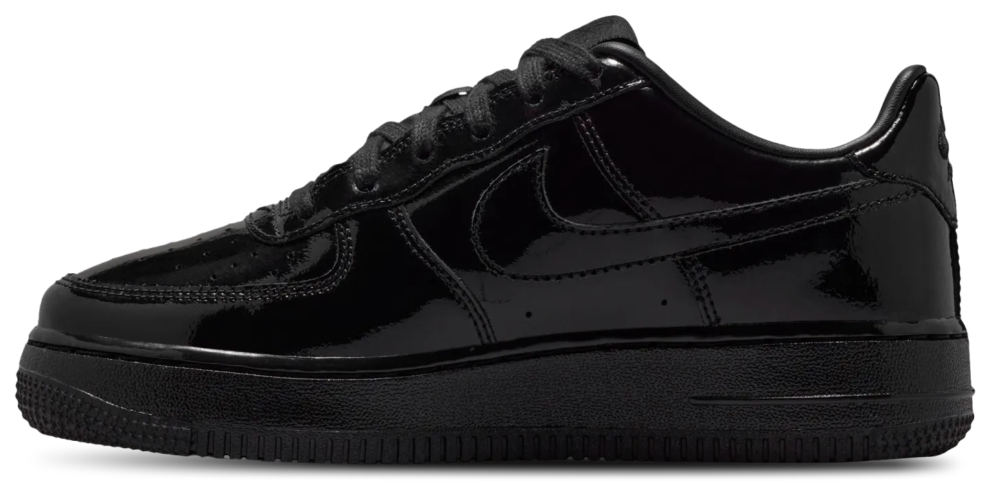 Nike Air Force 1 童款 - Black/Black - Image 2
