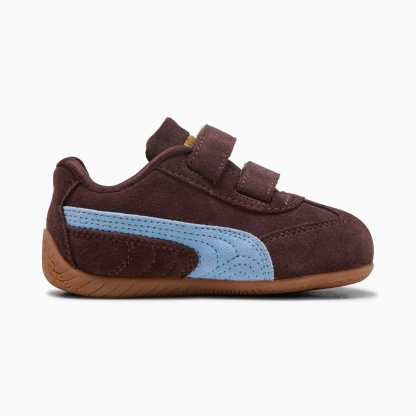 Speedcat OG Toddlers' Easy On Sneakers - Chocolate Brown-Team Light Blue - 5