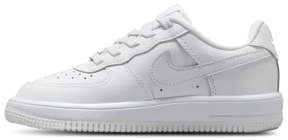 Nike Air Force 1 童款 - White/White - Image 2