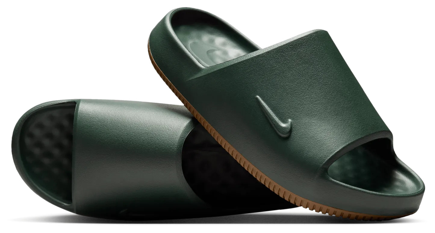 Nike Calm Slides 2.0 - Fir/Gum Med Brown - Image 3