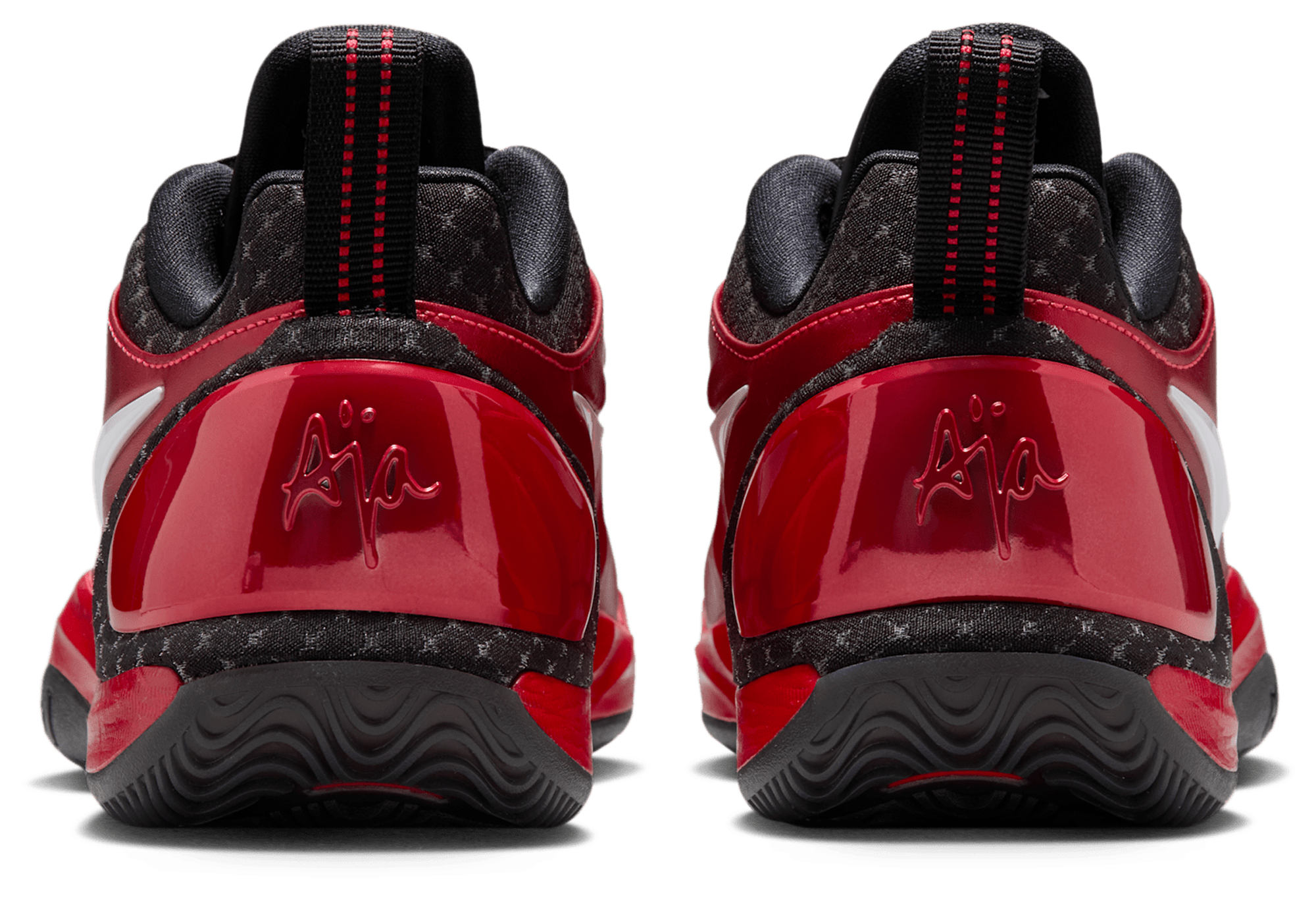 Nike A'ja Two - White/Siren Red/Black - Image 3