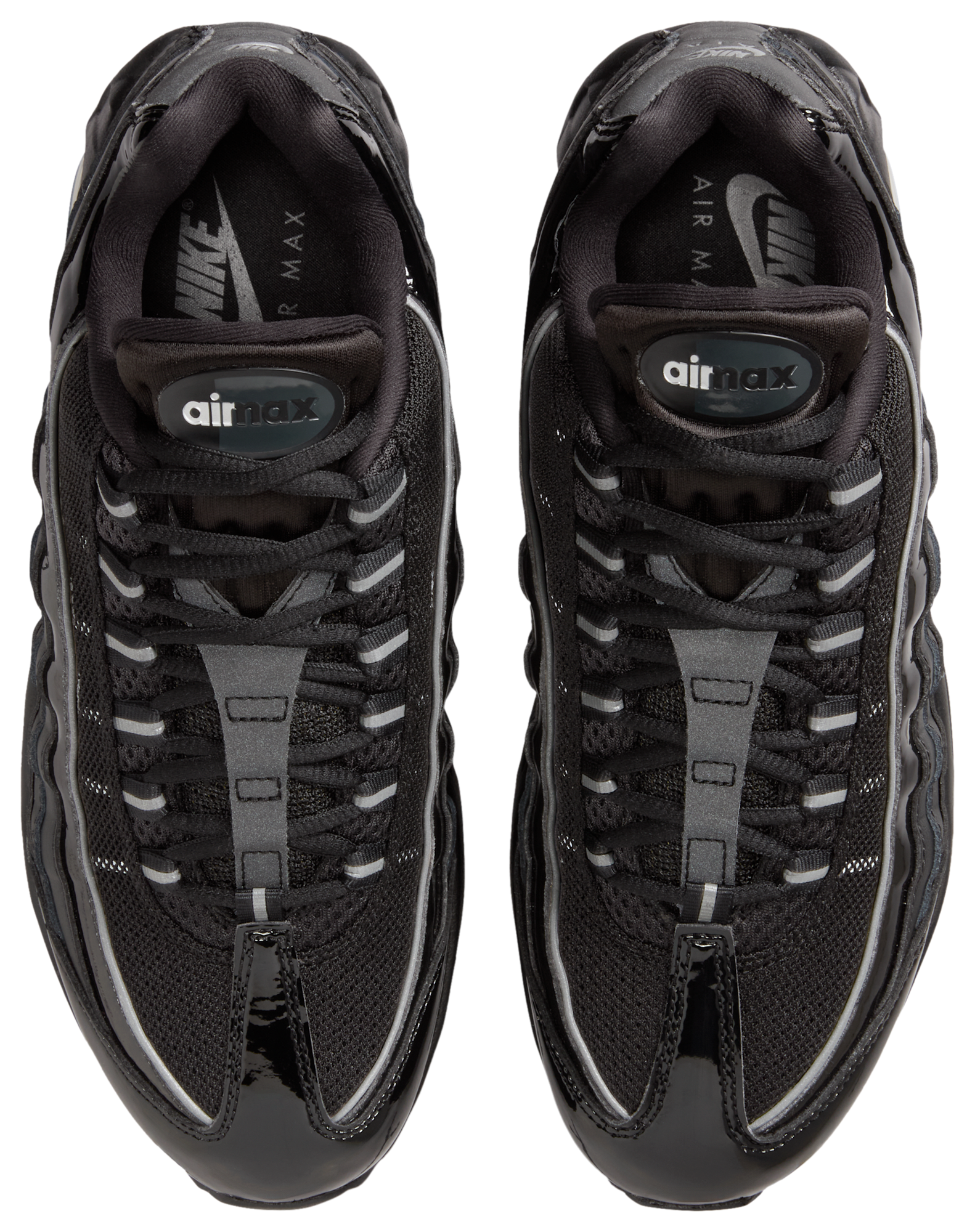 Nike Air Max 95 Big Bubble - Black/Mtlc Silver/Reflect Silver - Image 4
