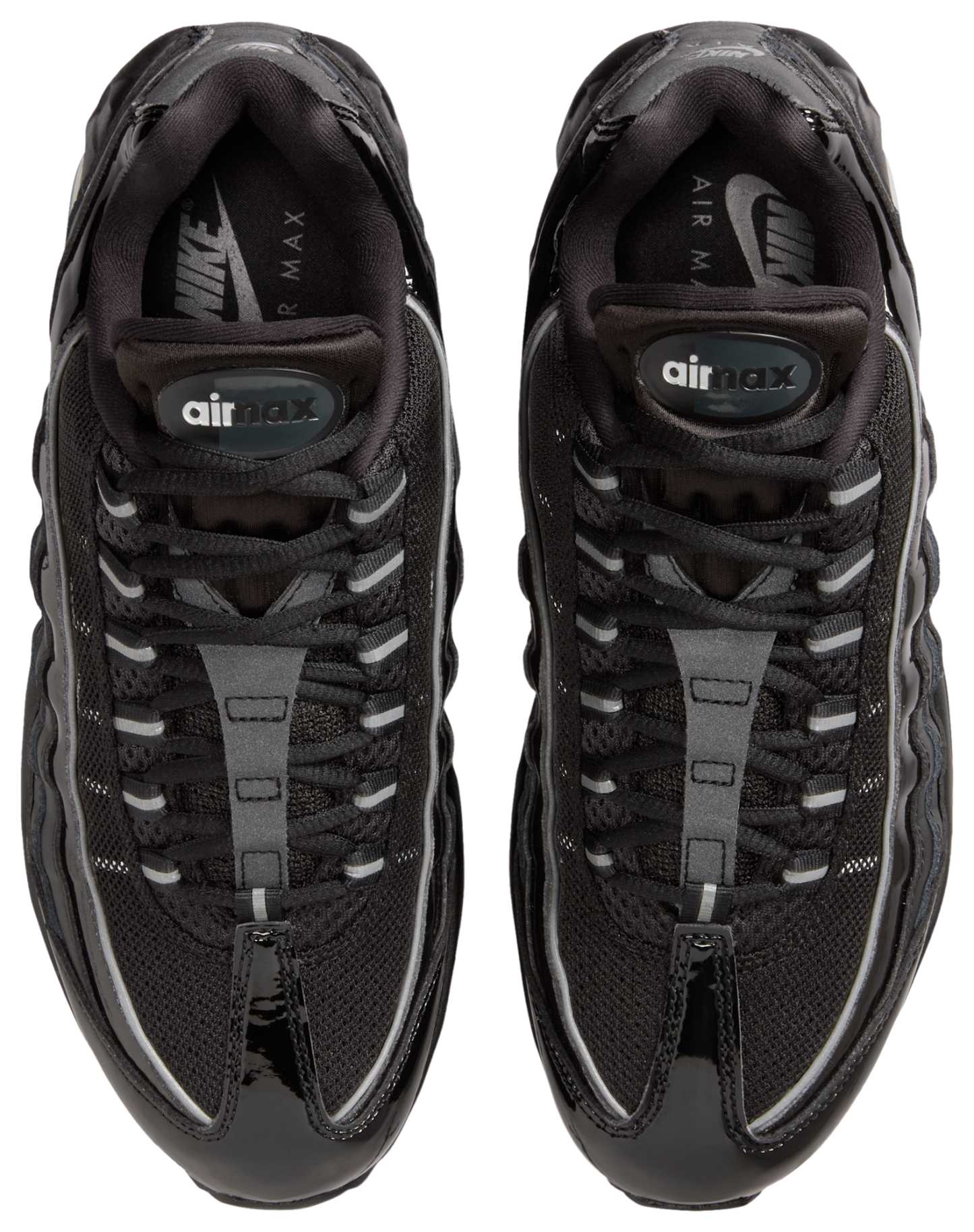 Nike Air Max 95 Big Bubble - Black/Mtlc Silver/Reflect Silver - Image 4