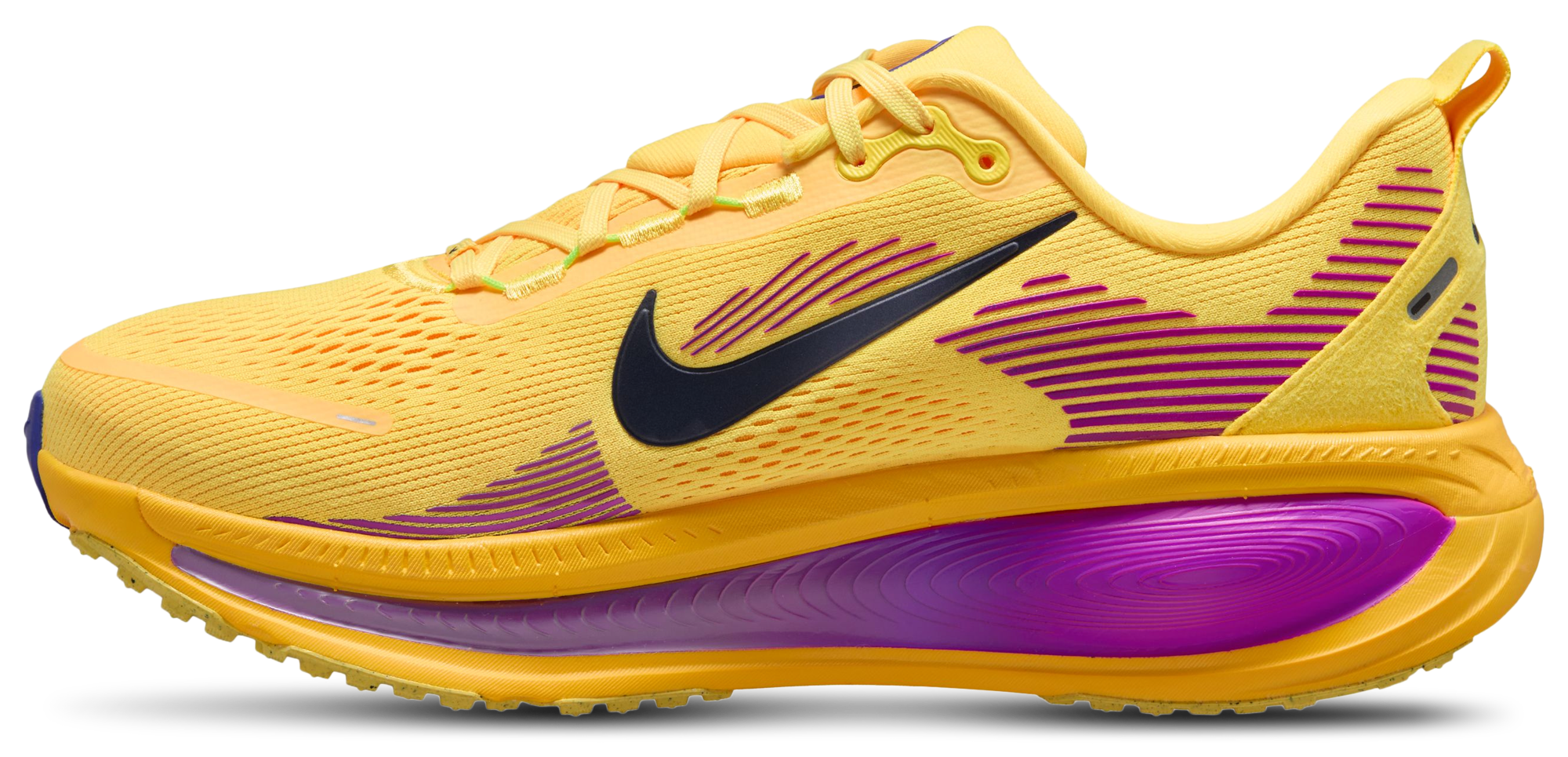 Nike Vomero 18 - Citron Pulse/Blue Void/Laser Orange - Image 2