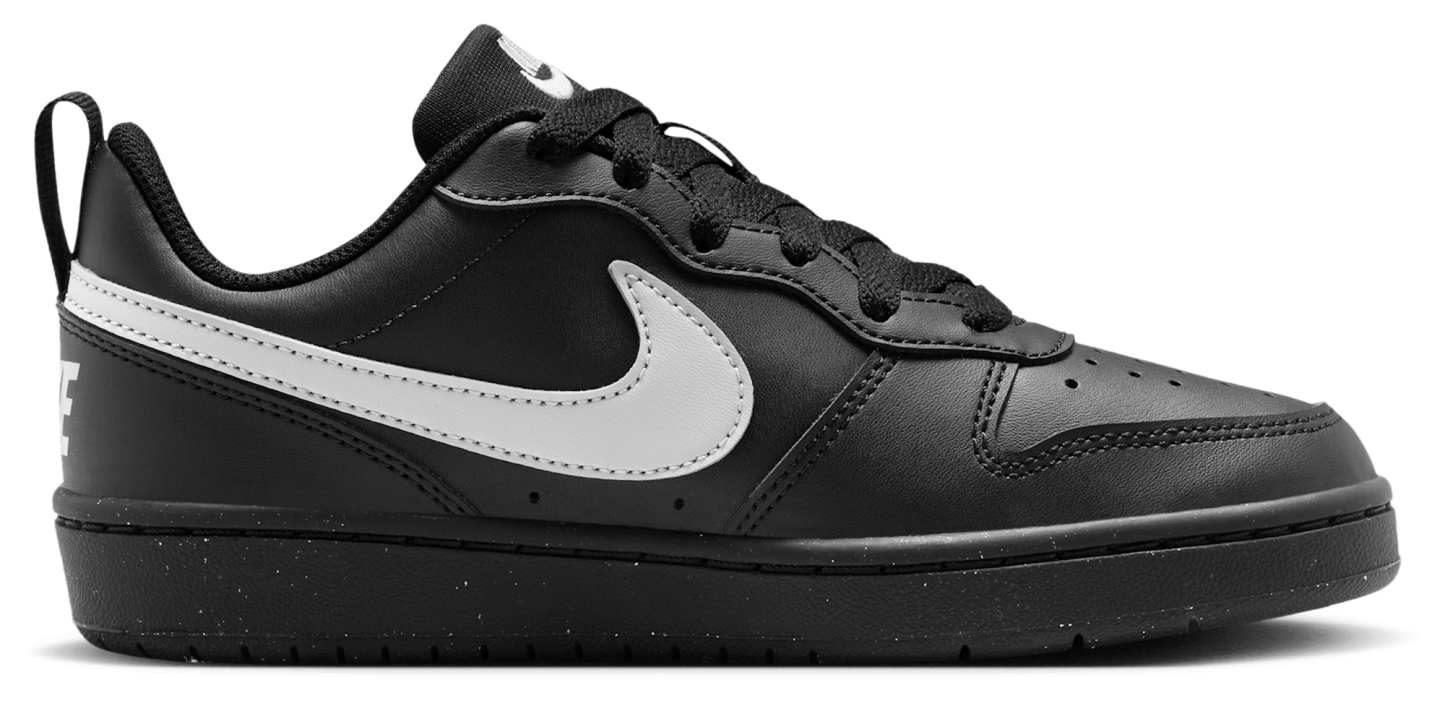 Nike Court Borough Low Recraft 童款 - Grey Fog/Black/Black - Image 1