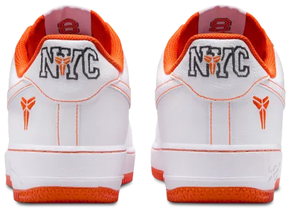 Nike Air Force 1 Kobe Protro Low - White/White/Safety Orange - Image 3