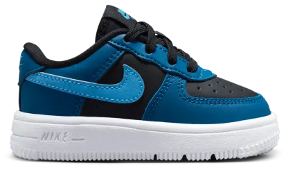 Nike Air Force 1 Low Lace 童款 - Dutch Blue/Court Blue/Black - Image 1