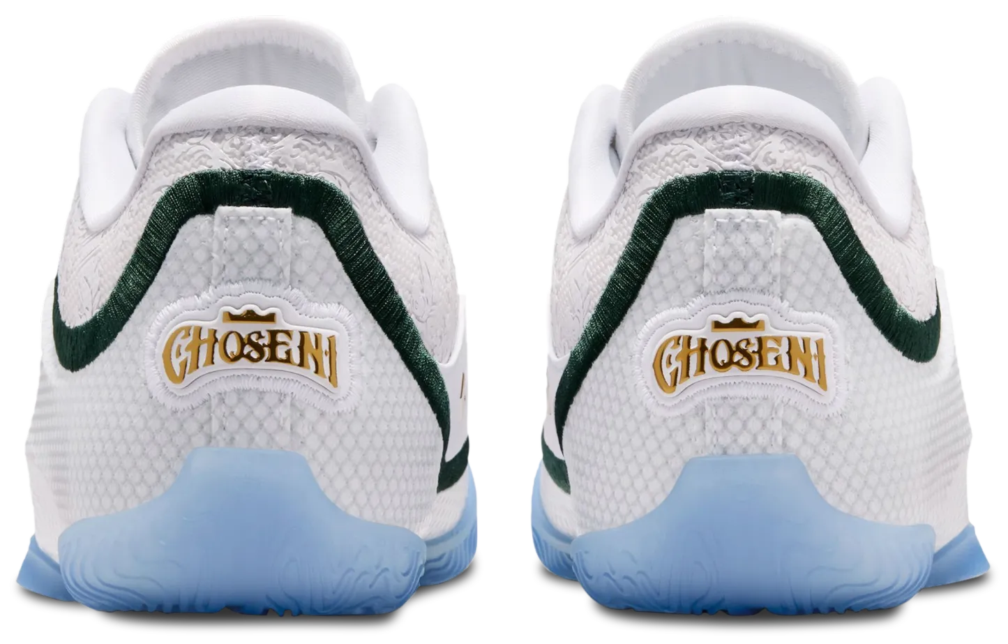 Nike LeBron XXIII 童款 - White/Stadium Green/Smoke Grey - Image 3