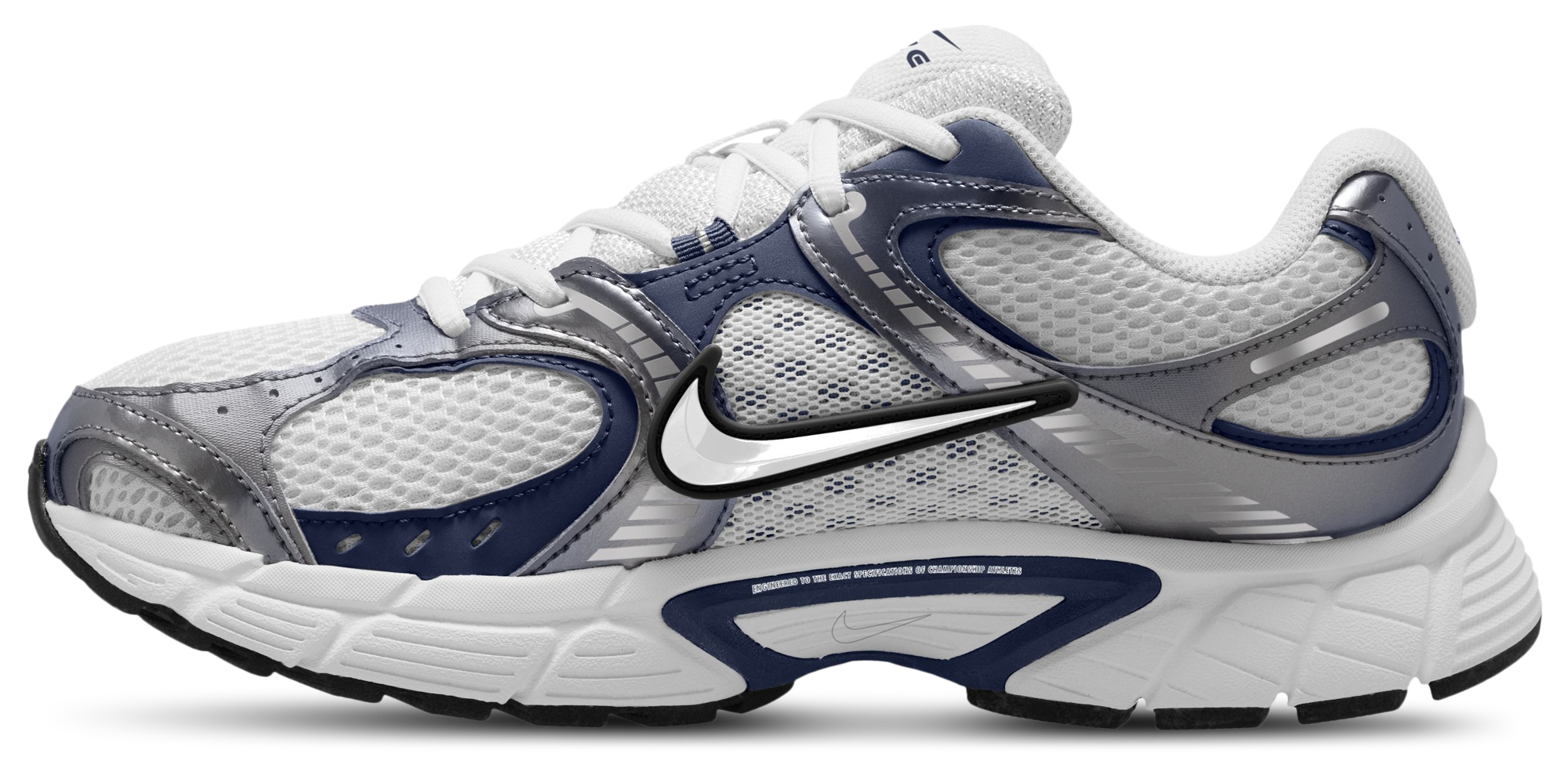 Nike V5 RNR - White/White/Midnight Navy - Image 2