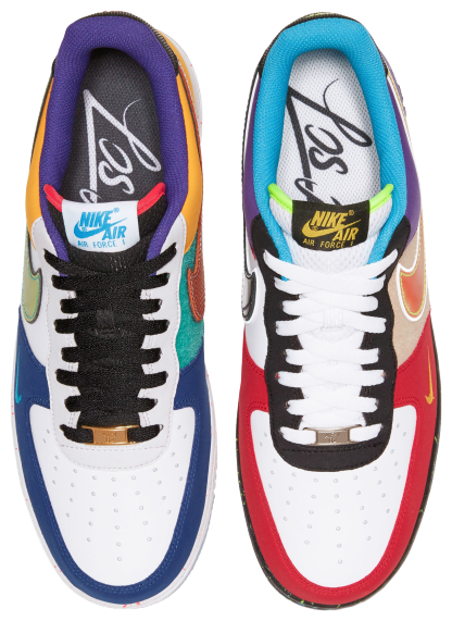 Nike Air Force 1 '07 LV8 - White/Black/Hyper Jade - Image 6