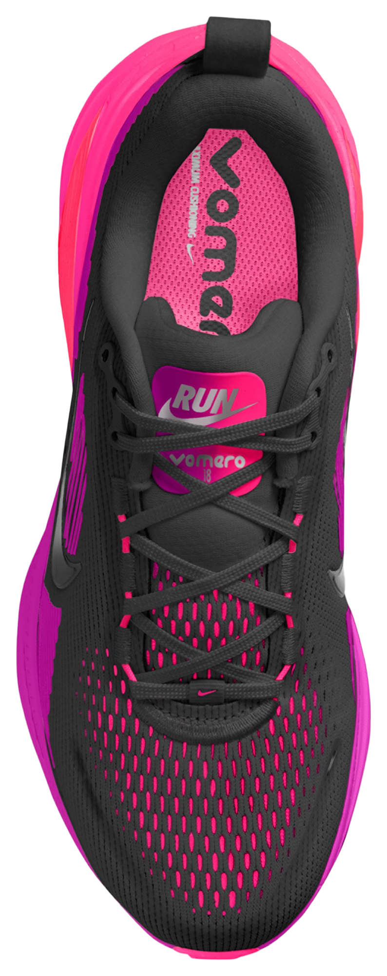 Nike Vomero 18 - Black/Pink - Image 3