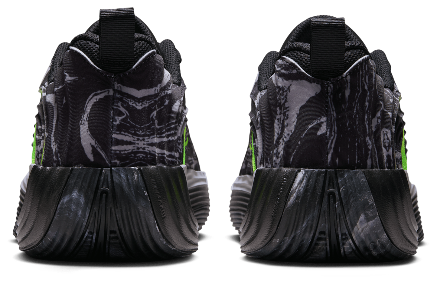 Nike Giannis Immortality 5 - Black/Volt/Light Smoke Grey - Image 3