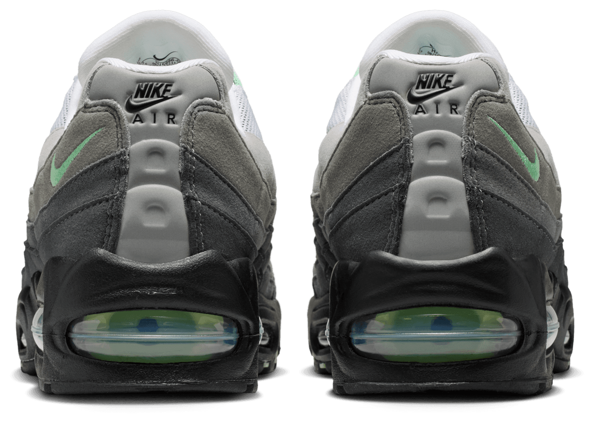Nike Air Max 95 - Black/Green/White - Image 3