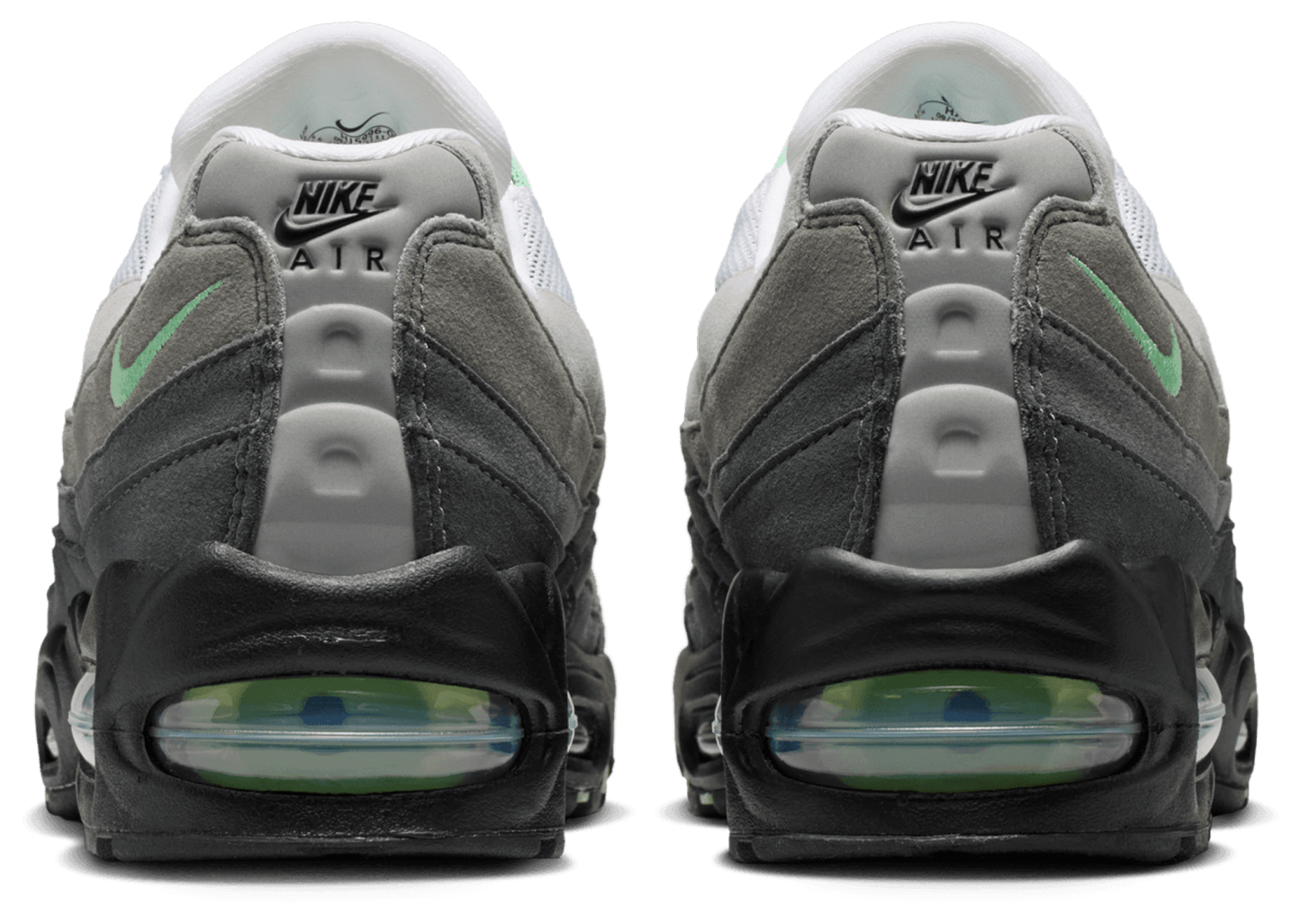 Nike Air Max 95 - Black/Green/White - Image 3