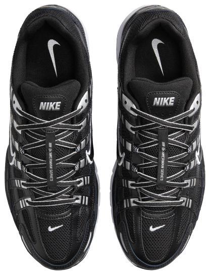 Nike P-6000 - White/Black/Mtlc Silver - Image 4