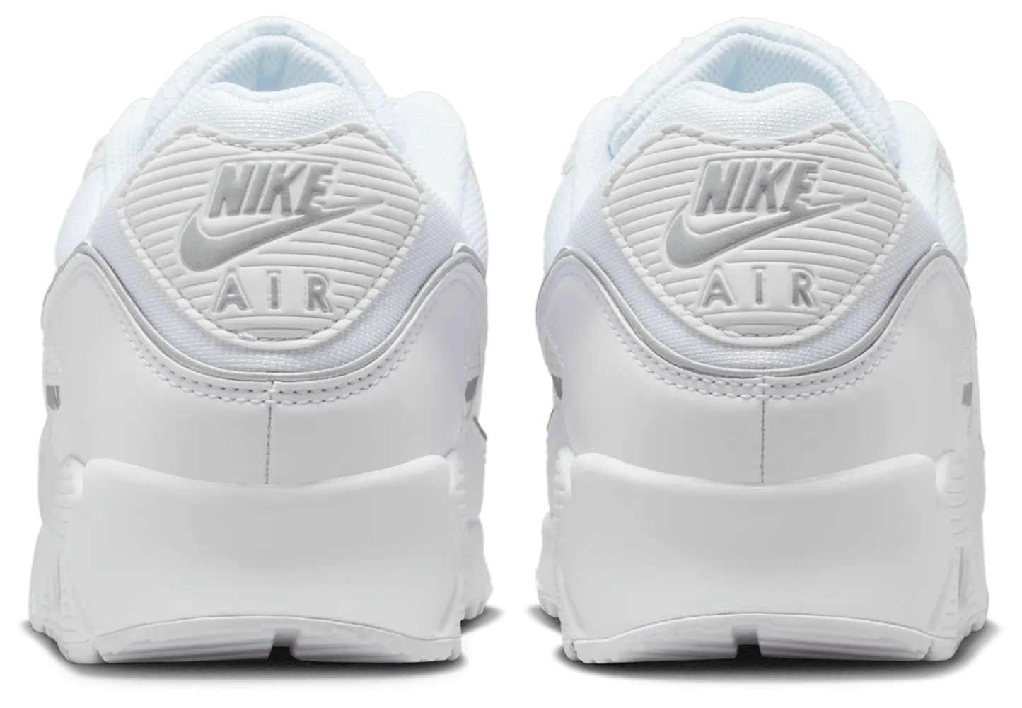 Nike Air Max 90 Prm Reflect - White/Mtlc Silver/White - Image 3