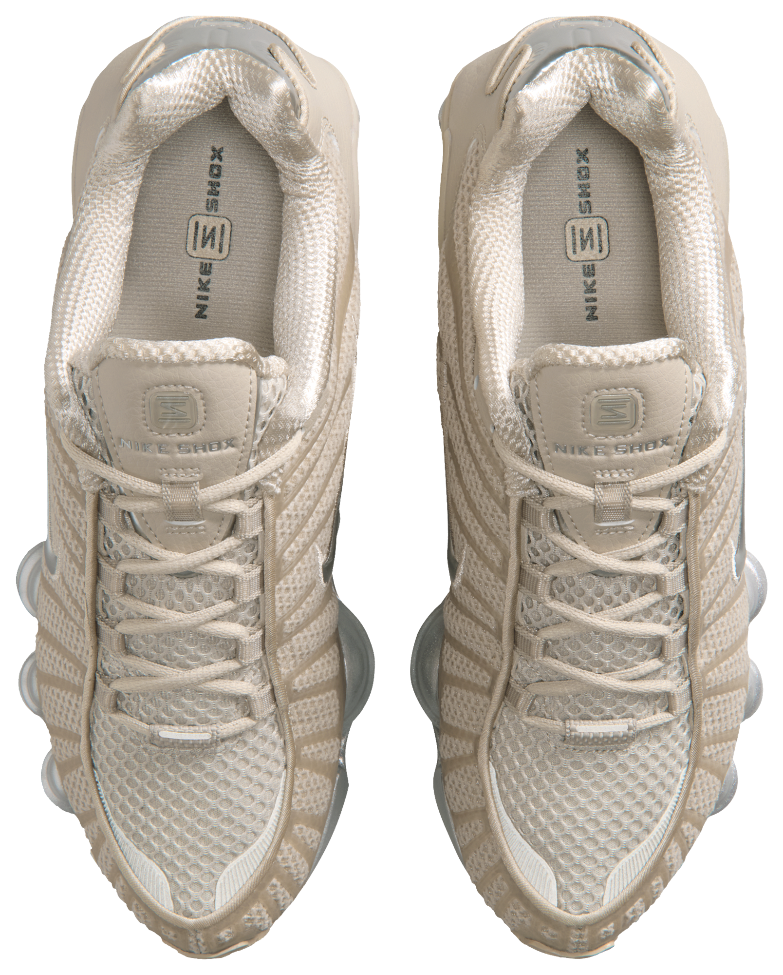 Nike Shox TL - Cream Ii/Mtlc Silver/Black - Image 4