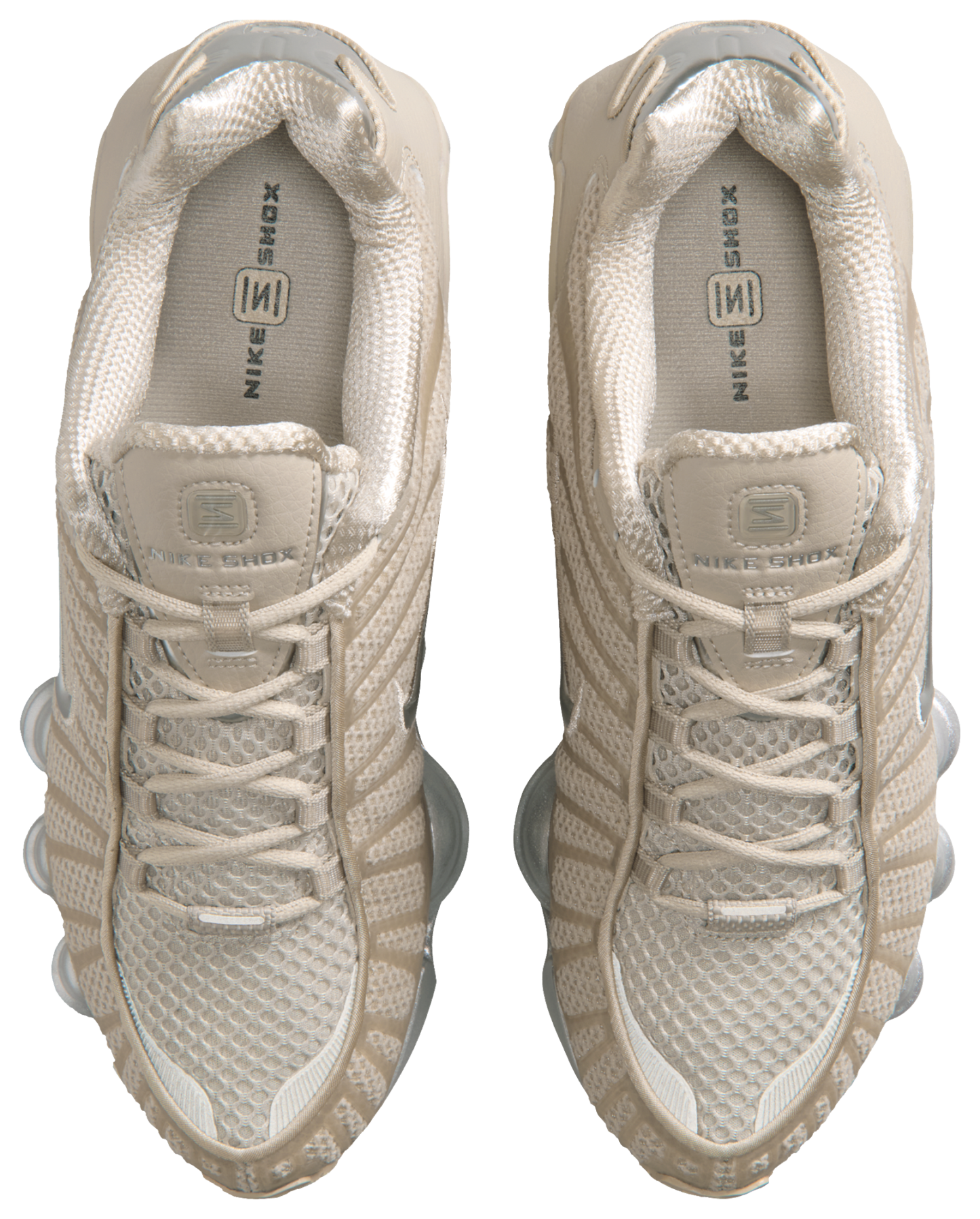 Nike Shox TL - Cream Ii/Mtlc Silver/Black - Image 4