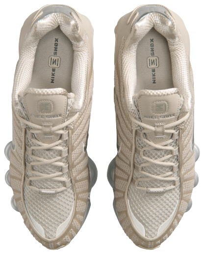 Nike Shox TL - Cream Ii/Mtlc Silver/Black - Image 4