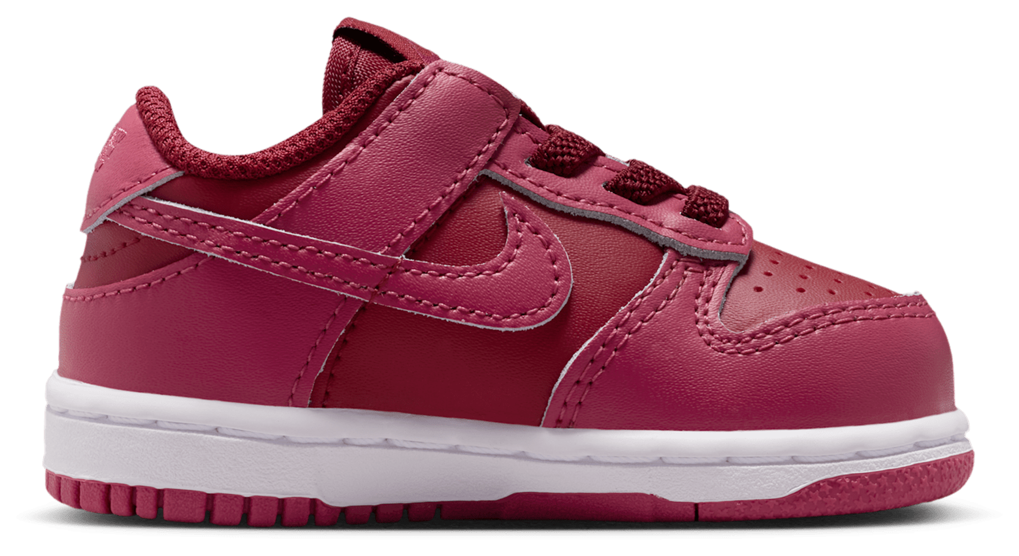 Nike Dunk Low 童款 - Team Red/Sweet Beet/Sweet Beet - Image 1