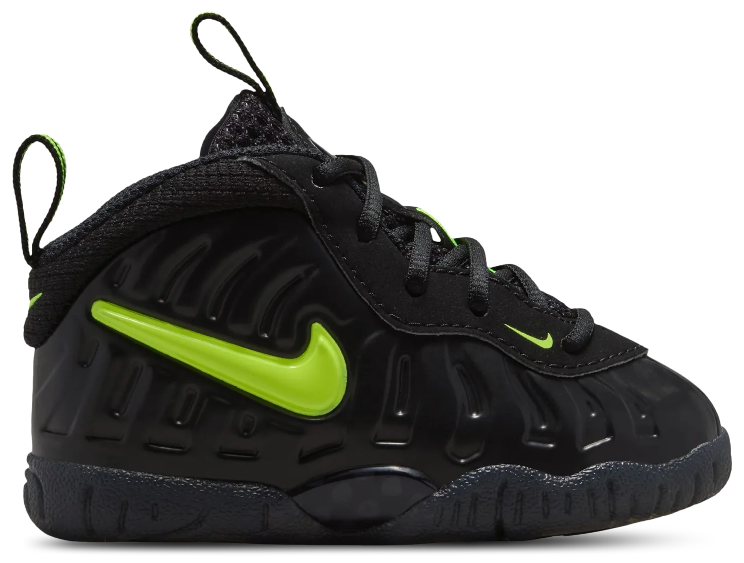 Nike Little Posite Pro 童款 - Voltage Yellow/Black - Image 1