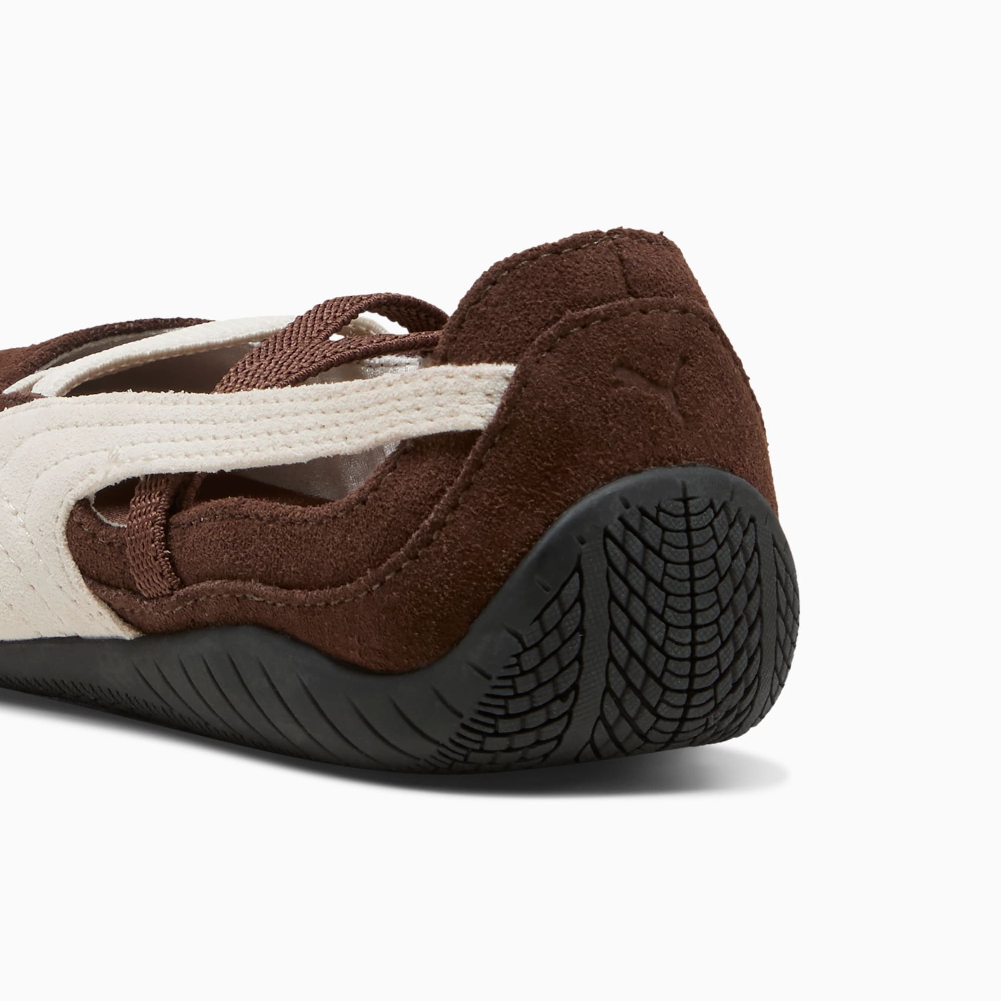 Speedcat Ballet Flats Kids - Chestnut Brown-Warm White - 3
