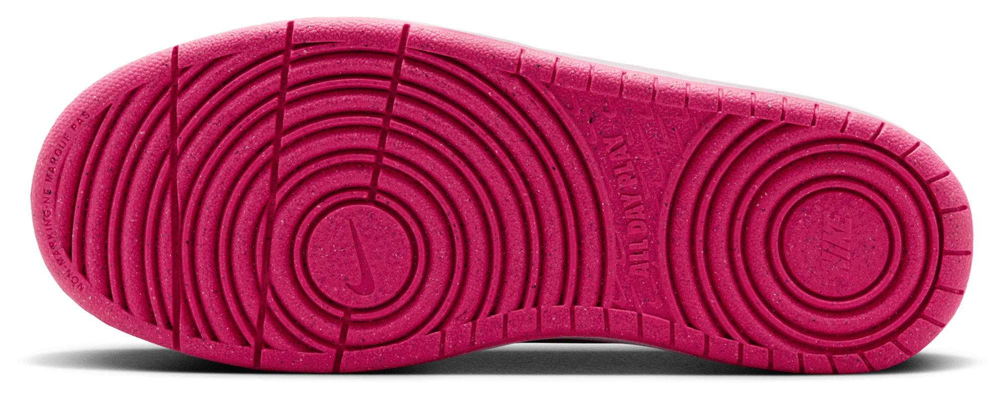 Nike Court Borough Low Recraft 童款 - Pink Foam/Hyper Pink/White - Image 5