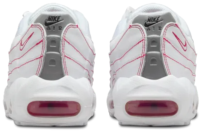 Nike Air Max 95 童款 - White/White - Image 3